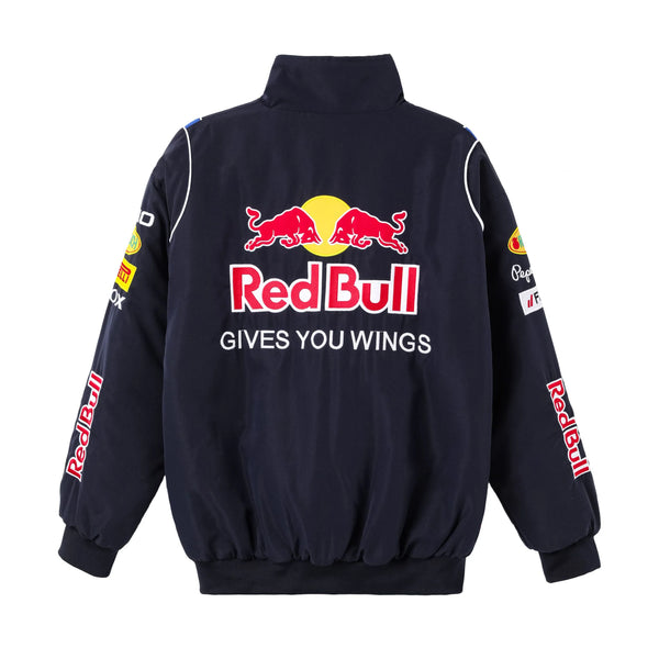 Red Bull Vintage Racing Jacket - Sportcify High Quality American Football Jerseys | NFL Jerseys