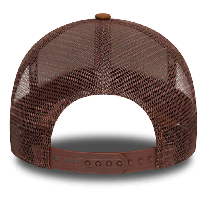 Red Bull Racing Brown New Era Seasonal E-Frame Trucker Cap