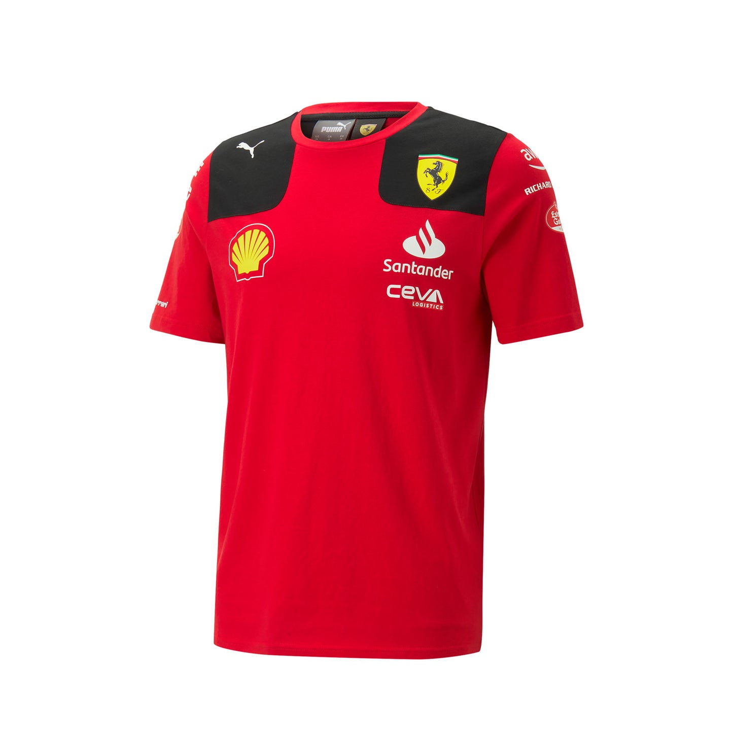 Sainz Team Ferrari F1 Men's T-shirt - Sportcify High Quality American Football Jerseys | NFL Jerseys