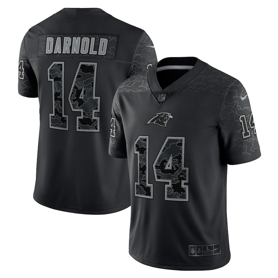 Sam Darnold Black Carolina Panthers RFLCTV Limited Jersey - Sportcify High Quality American Football Jerseys | NFL Jerseys