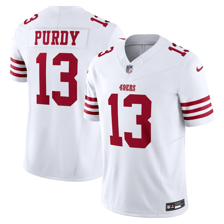 San Francisco 49ers Brock Purdy White Vapor F.U.S.E. Limited Jersey - Sportcify High Quality American Football Jerseys | NFL Jerseys