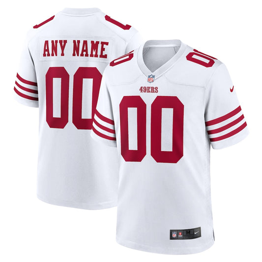 San Francisco 49ers White Game Custom Player Jersey - Sportcify High Quality American Football Jerseys | NFL Jerseys