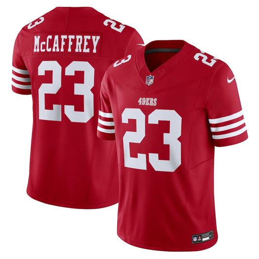 San Francisco 49ers Christian McCaffrey Scarlet Vapor F.U.S.E. Limited Jersey - Sportcify High Quality American Football Jerseys | NFL Jerseys