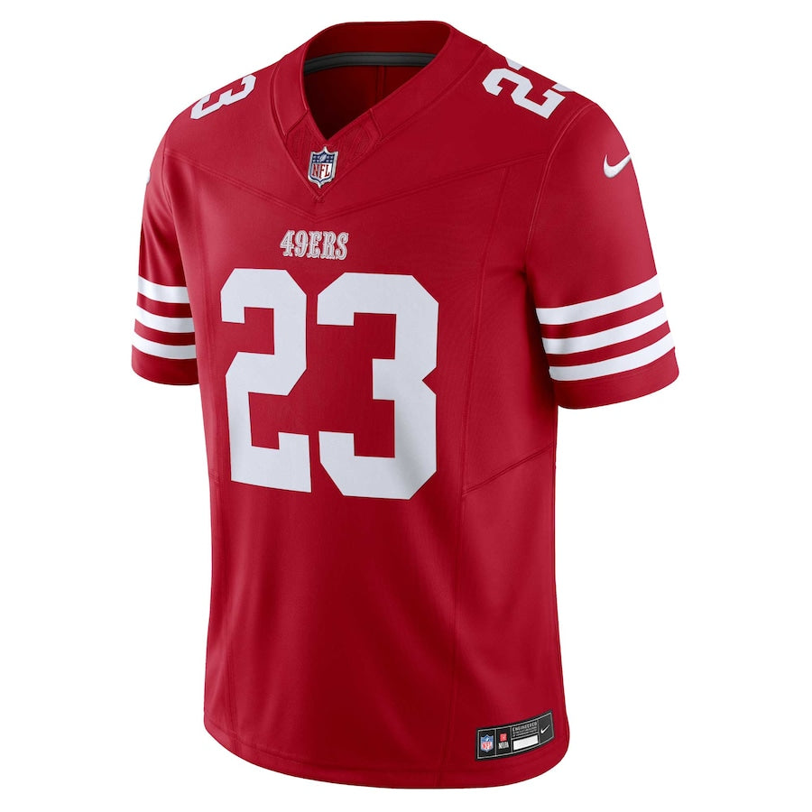 San Francisco 49ers Christian McCaffrey Scarlet Vapor F.U.S.E. Limited Jersey - Sportcify High Quality American Football Jerseys | NFL Jerseys