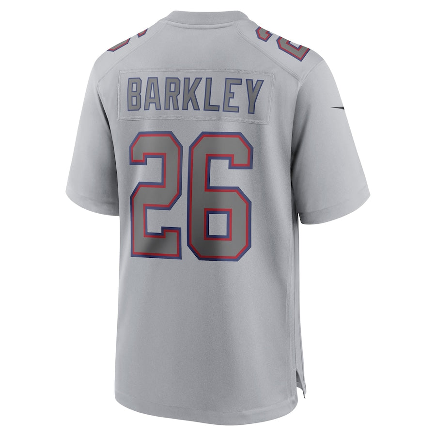 Saquon Barkley Gray New York Giants Atmosphere Fashion Game Jersey - Sportcify High Quality American Football Jerseys | NFL Jerseys