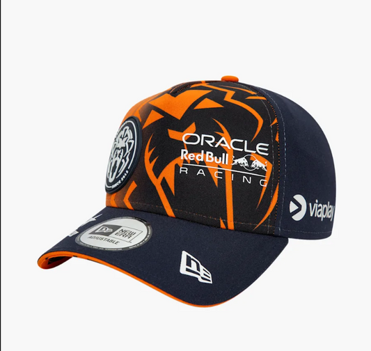 Oracle Red Bull Racing Max Verstappen Orange Lion Driver Cap 2024