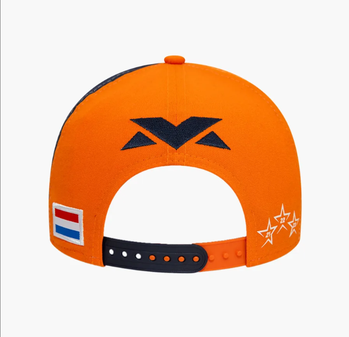 Oracle Red Bull Racing Max Verstappen Orange Lion Driver Cap 2024