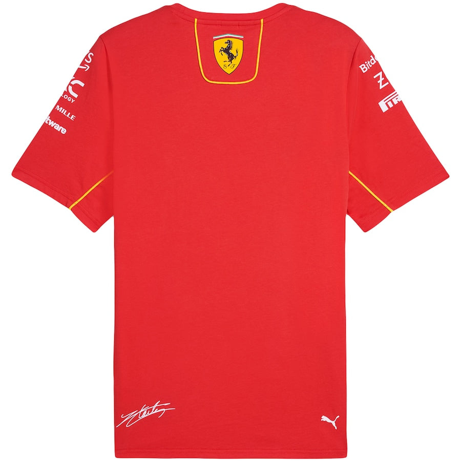 Scuderia Ferrari 2024 Team Charles Leclerc T-Shirt - Sportcify High Quality American Football Jerseys | NFL Jerseys