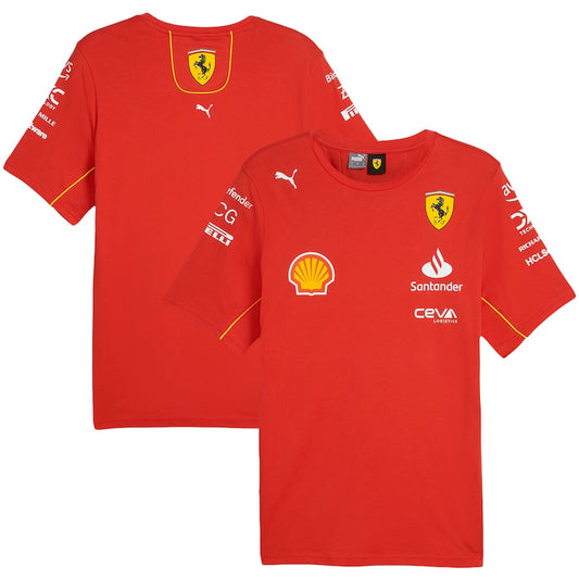 Scuderia Ferrari 2024 Team T-Shirt - Sportcify High Quality American Football Jerseys | NFL Jerseys