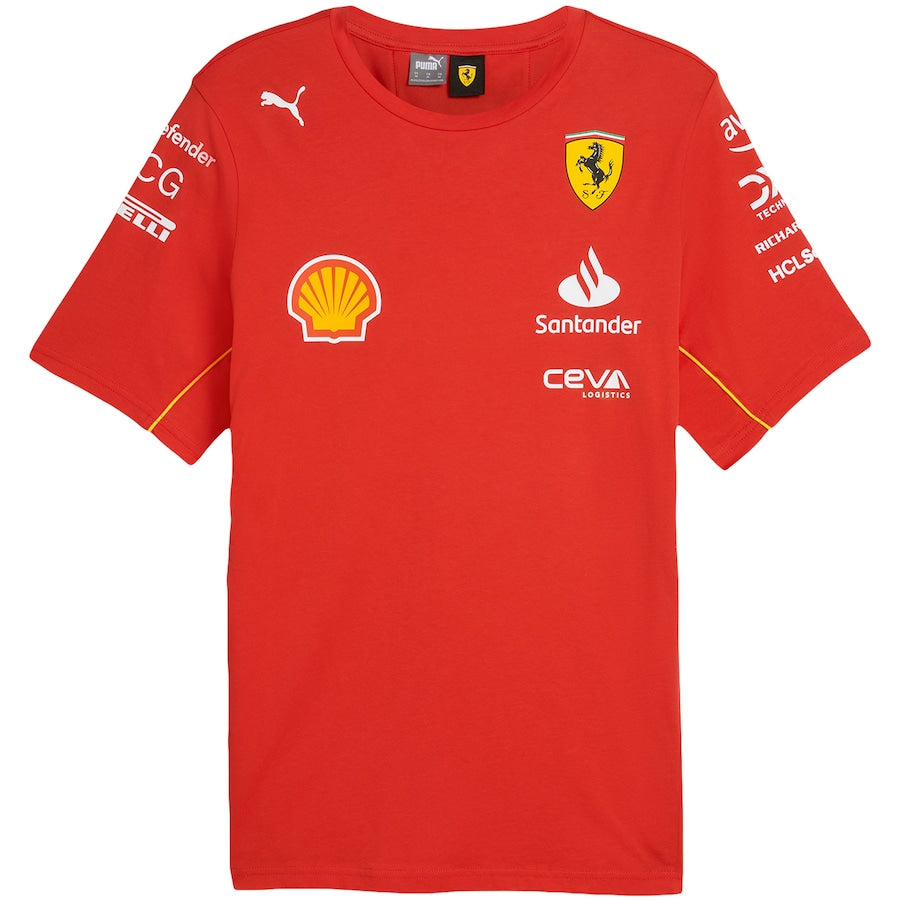 Scuderia Ferrari 2024 Team T-Shirt - Sportcify High Quality American Football Jerseys | NFL Jerseys