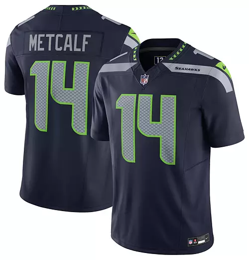 Seattle Seahawks DK Metcalf #14 Vapor F.U.S.E. Limited College Navy Jersey - Sportcify High Quality American Football Jerseys | NFL Jerseys