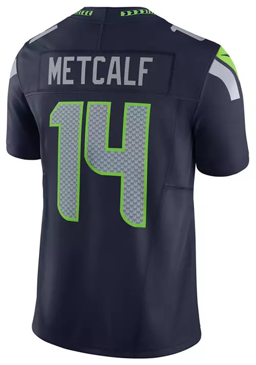 Seattle Seahawks DK Metcalf #14 Vapor F.U.S.E. Limited College Navy Jersey - Sportcify High Quality American Football Jerseys | NFL Jerseys