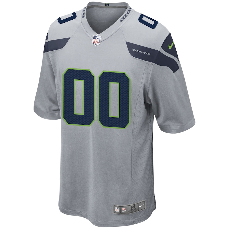 Seattle Seahawks Gray Alternate Custom Game Jersey - Sportcify High Quality American Football Jerseys | NFL Jerseys