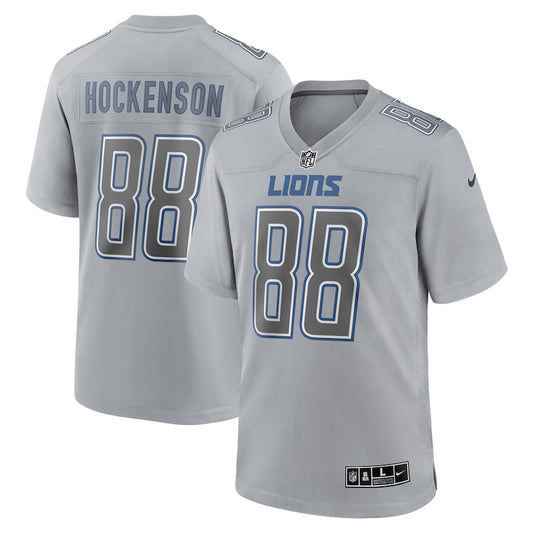 T.J. Hockenson Gray Detroit Lions Atmosphere Fashion Game Jersey - Sportcify High Quality American Football Jerseys | NFL Jerseys