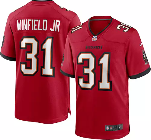 Tampa Bay Buccaneers Antoine Winfield Jr. #31 Red Game Jersey - Sportcify High Quality American Football Jerseys | NFL Jerseys