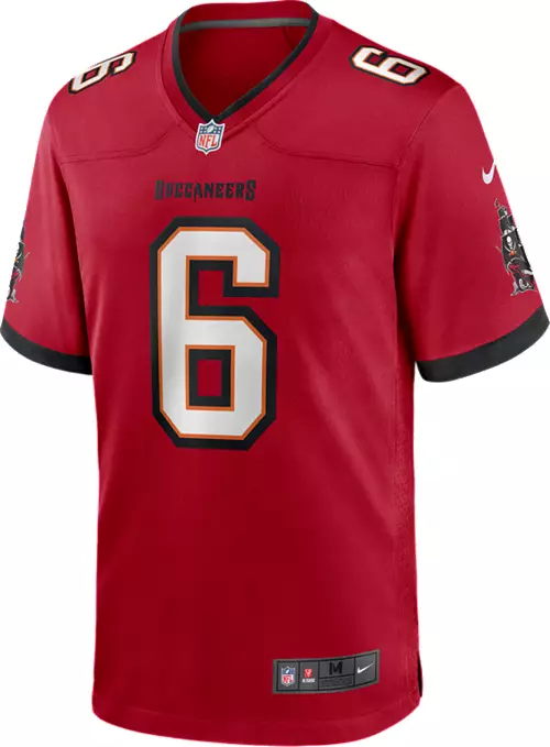 Tampa Bay Buccaneers Baker Mayfield #6 Red Game Jersey - Sportcify High Quality American Football Jerseys | NFL Jerseys