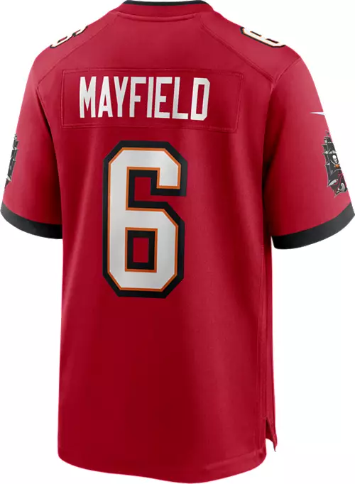 Tampa Bay Buccaneers Baker Mayfield #6 Red Game Jersey - Sportcify High Quality American Football Jerseys | NFL Jerseys