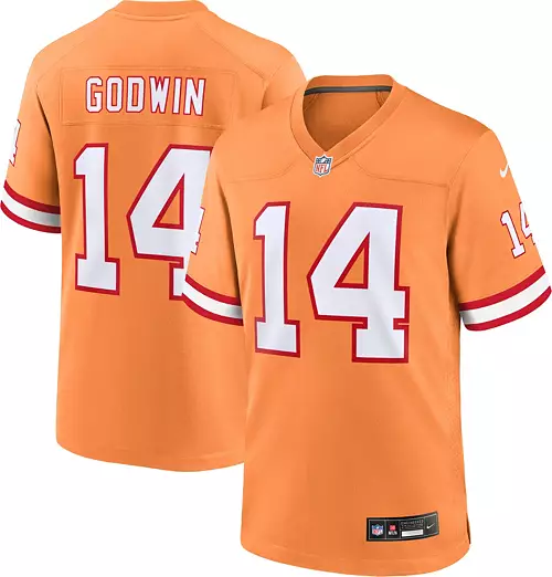 Tampa Bay Buccaneers Chris Godwin #14 Alternate Orange Game Jersey - Sportcify High Quality American Football Jerseys | NFL Jerseys