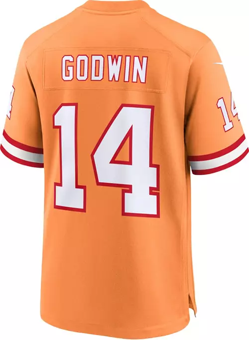 Tampa Bay Buccaneers Chris Godwin #14 Alternate Orange Game Jersey - Sportcify High Quality American Football Jerseys | NFL Jerseys