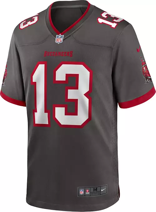 Tampa Bay Buccaneers Mike Evans #13 Pewter Game Jersey - Sportcify High Quality American Football Jerseys | NFL Jerseys