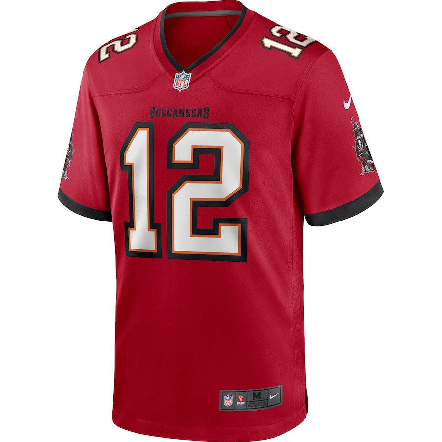 Tampa Bay Buccaneers Tom Brady Nike Red Game Jersey - Sportcify High Quality American Football Jerseys | NFL Jerseys