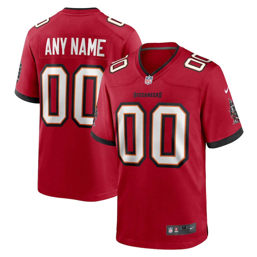 Tampa Bay Buccaneers Red Custom Game Jersey - Sportcify High Quality American Football Jerseys | NFL Jerseys