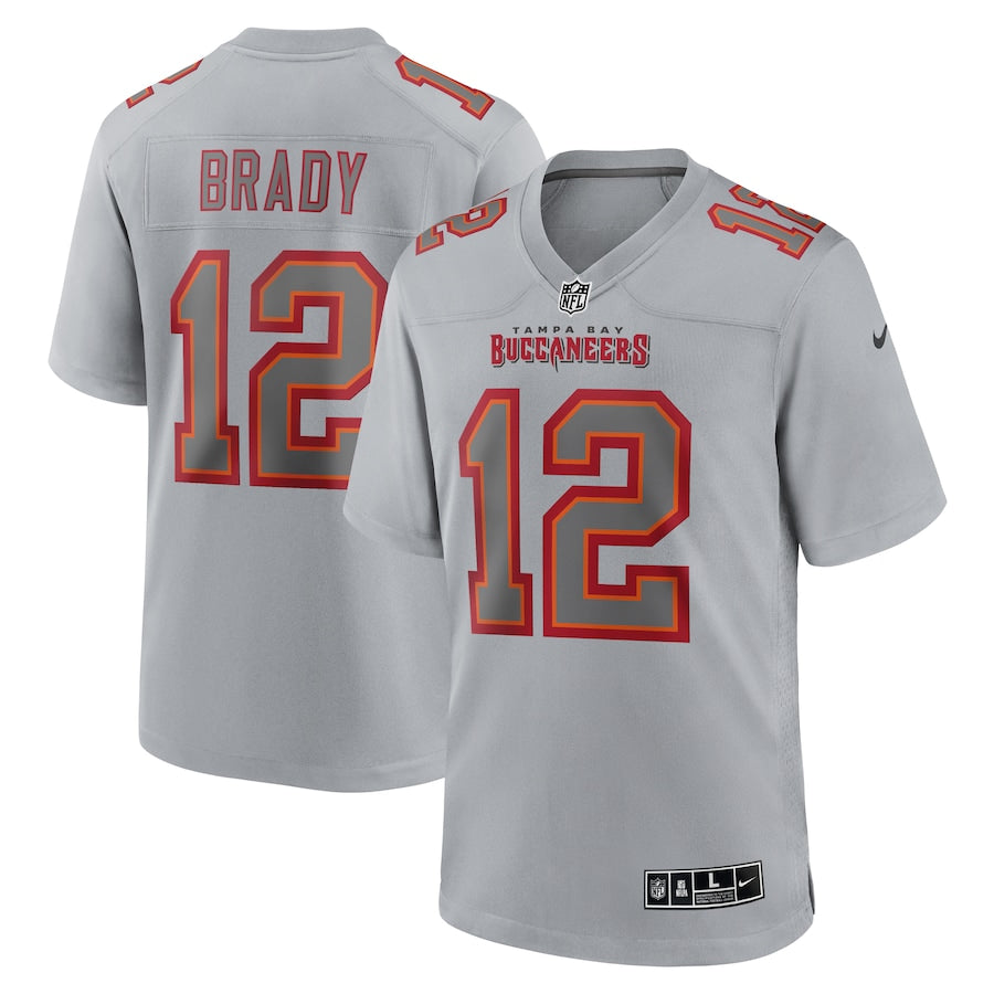 Tampa Bay Buccaneers Tom Brady Gray Atmosphere Fashion Game Jersey - Sportcify High Quality American Football Jerseys | NFL Jerseys