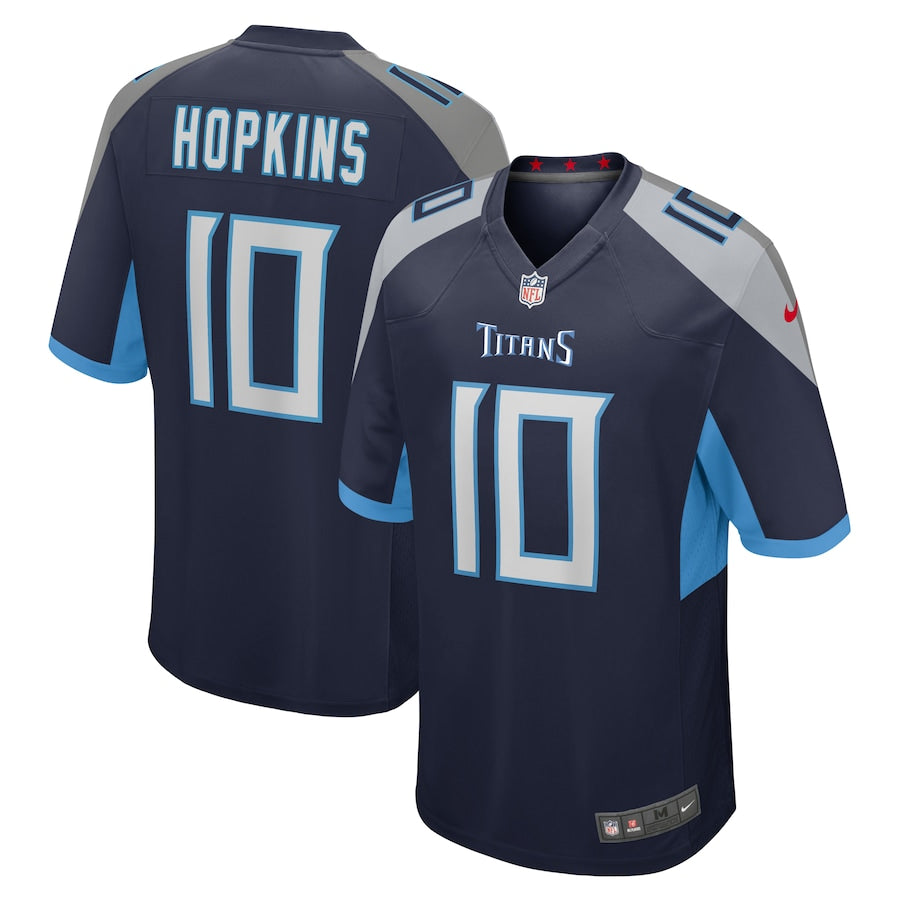 Tennessee Titans DeAndre Hopkins Navy Game Jersey - Sportcify High Quality American Football Jerseys | NFL Jerseys