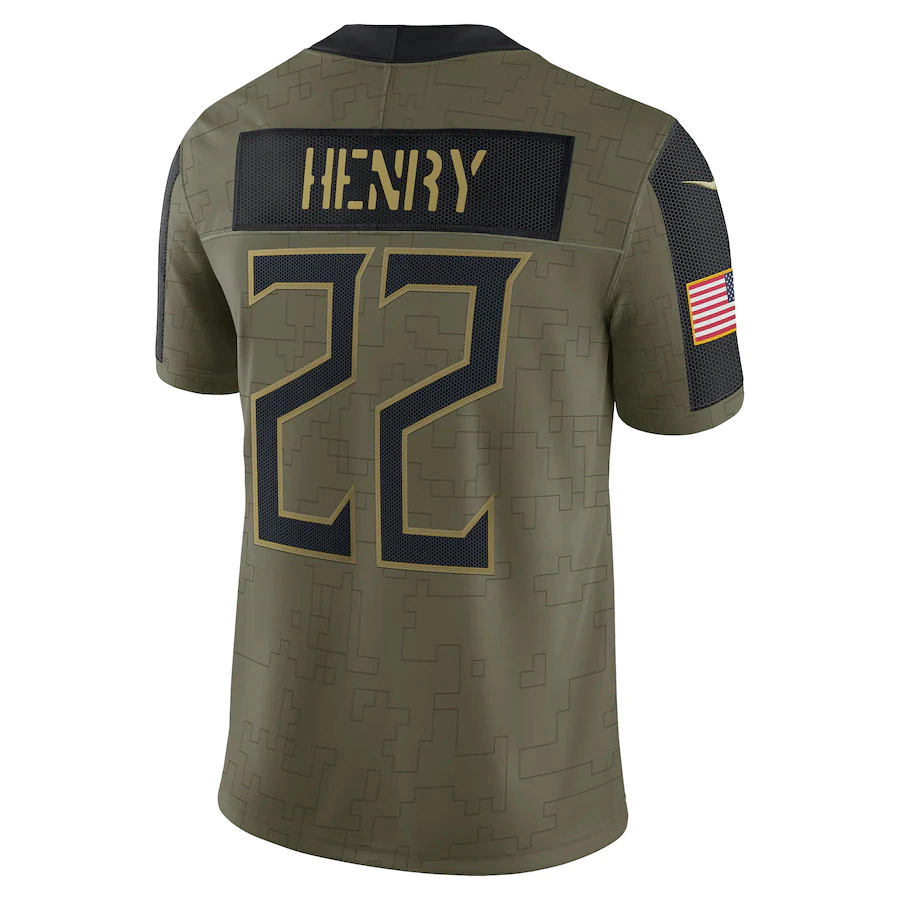 Tennessee Titans Henry - Salute to Service 2021