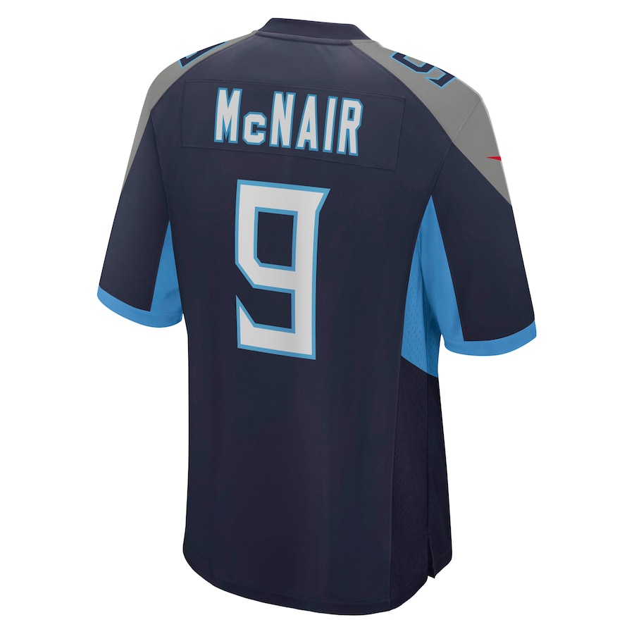 Tennessee Titans Steve McNair Navy Game Retired Player Jersey - Sportcify High Quality American Football Jerseys | NFL Jerseys