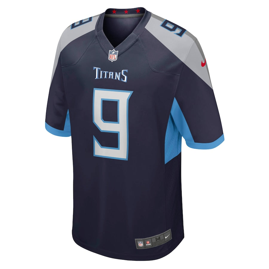 Tennessee Titans Steve McNair Navy Game Retired Player Jersey - Sportcify High Quality American Football Jerseys | NFL Jerseys