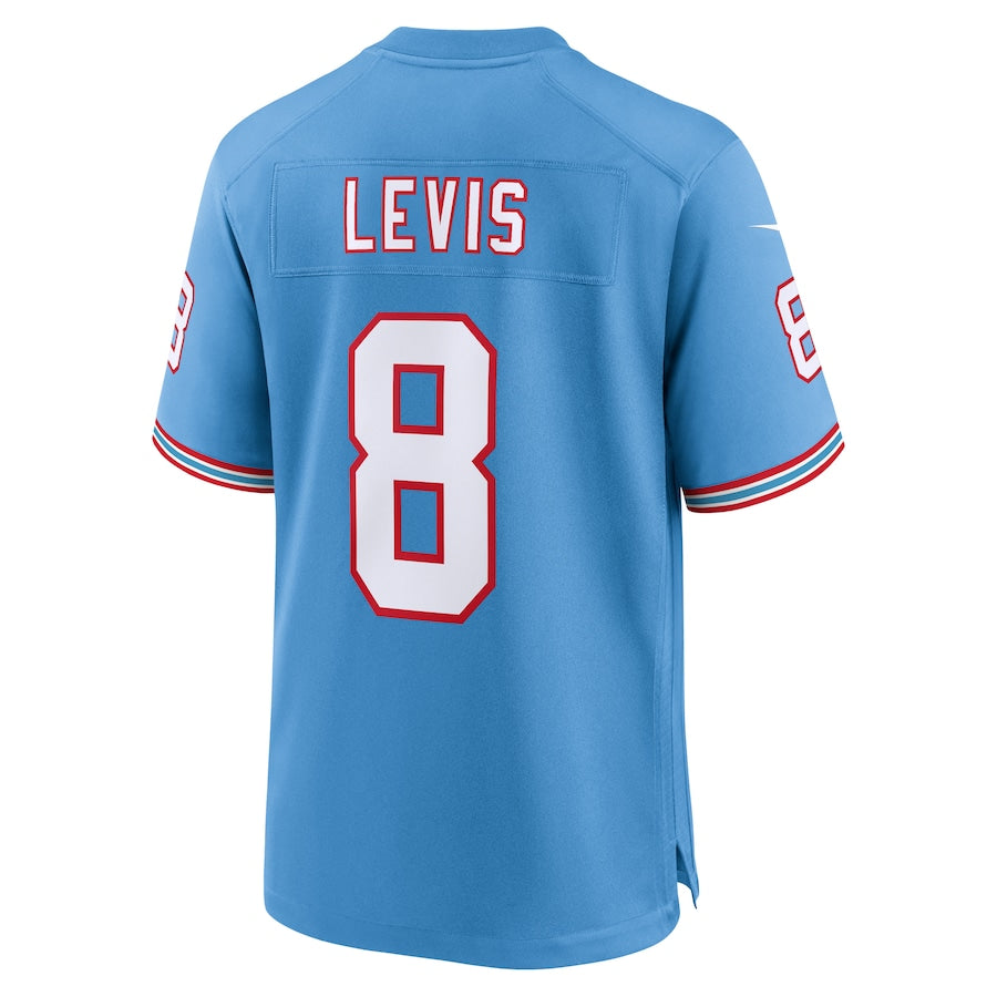 Tennessee Titans Will Levis Light Blue Oilers Throwback Player Game Jersey - Sportcify High Quality American Football Jerseys | NFL Jerseys