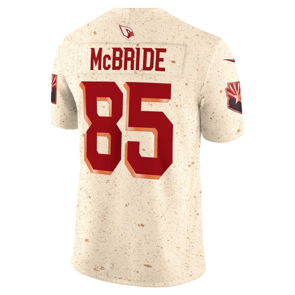 Trey McBride Natural Arizona Cardinals 2025 Rivalries Collection Limited Jersey | American Football Jersey | Sportcify |