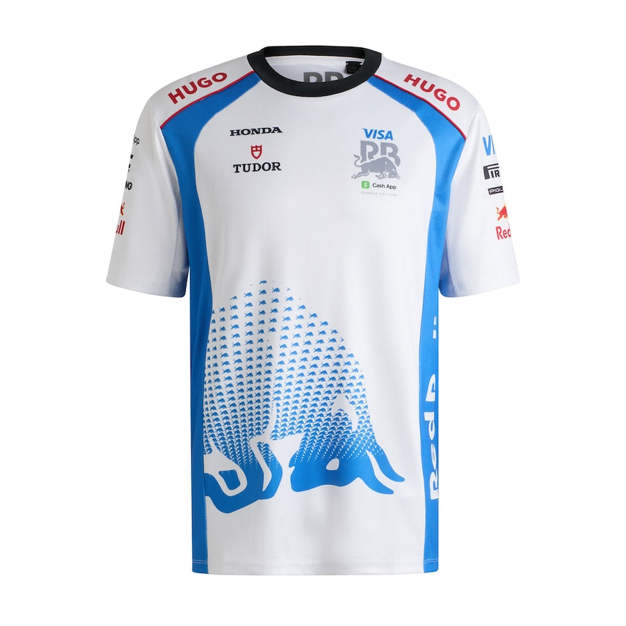 VCARB Hugo 2025 Team T-Shirt - White