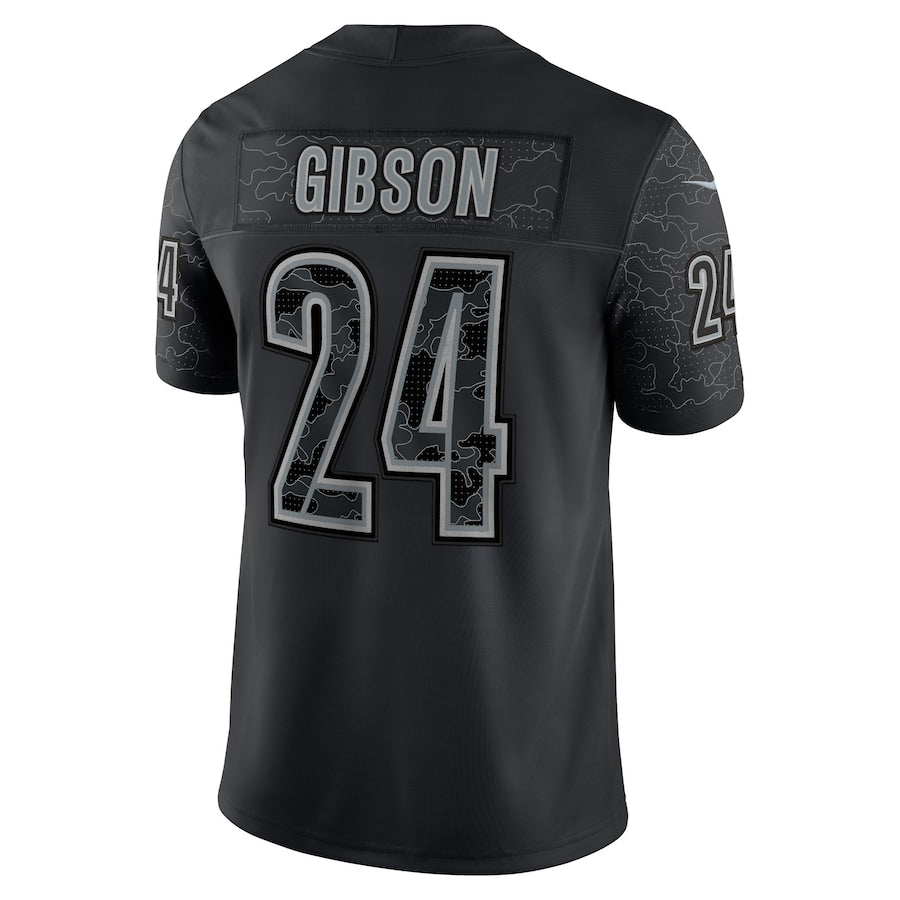 Washington Commanders Antonio Gibson Black RFLCTV Limited Jersey - Sportcify High Quality American Football Jerseys | NFL Jerseys