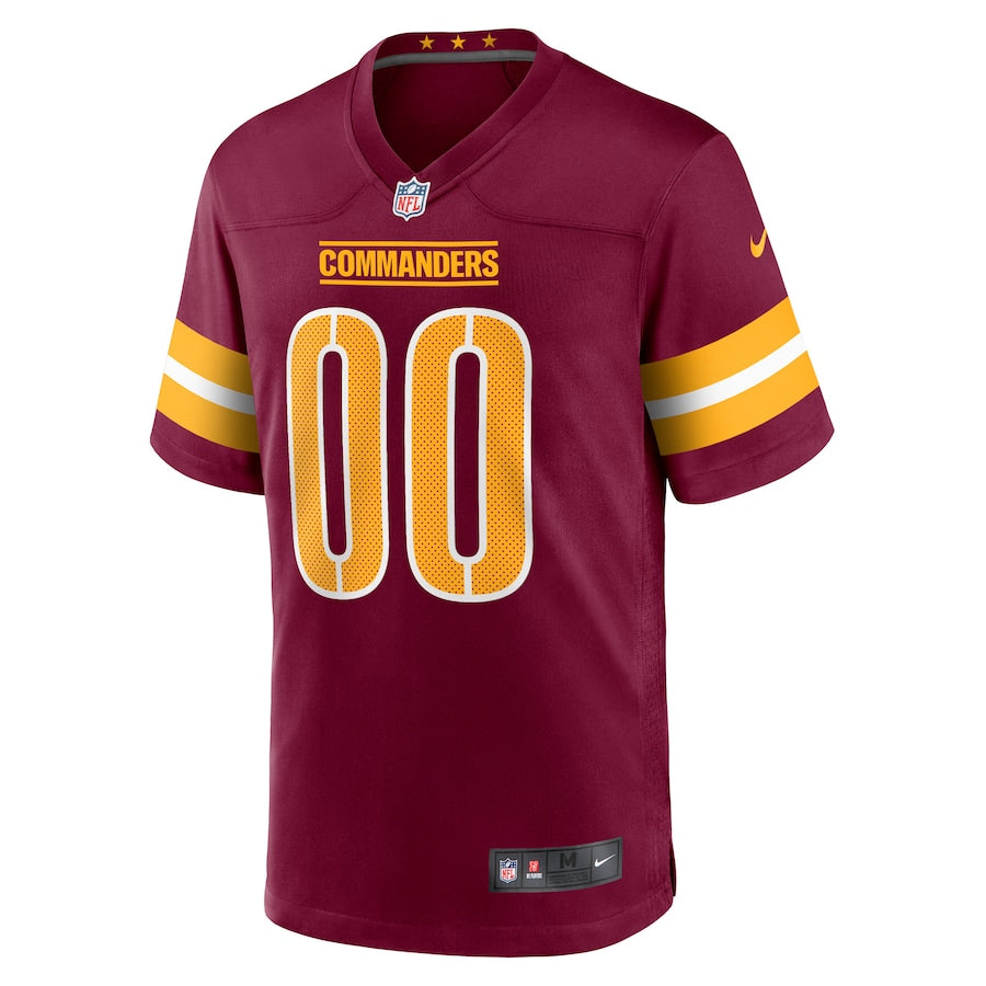 Washington Commanders Burgundy Game Custom Player Jersey - Sportcify High Quality American Football Jerseys | NFL Jerseys