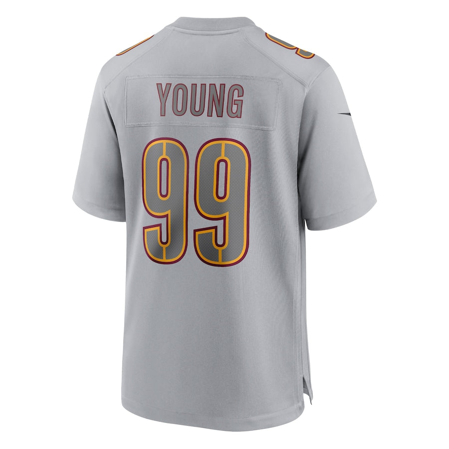 Washington Commanders Chase Young Gray Atmosphere Fashion Game Jersey - Sportcify High Quality American Football Jerseys | NFL Jerseys