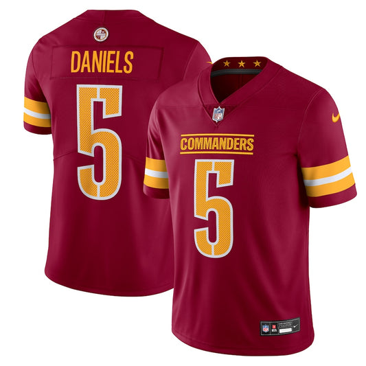 Washington Commanders Jayden Daniels Burgundy Vapor Untouchable Limited Jersey - Sportcify High Quality American Football Jerseys | NFL Jerseys