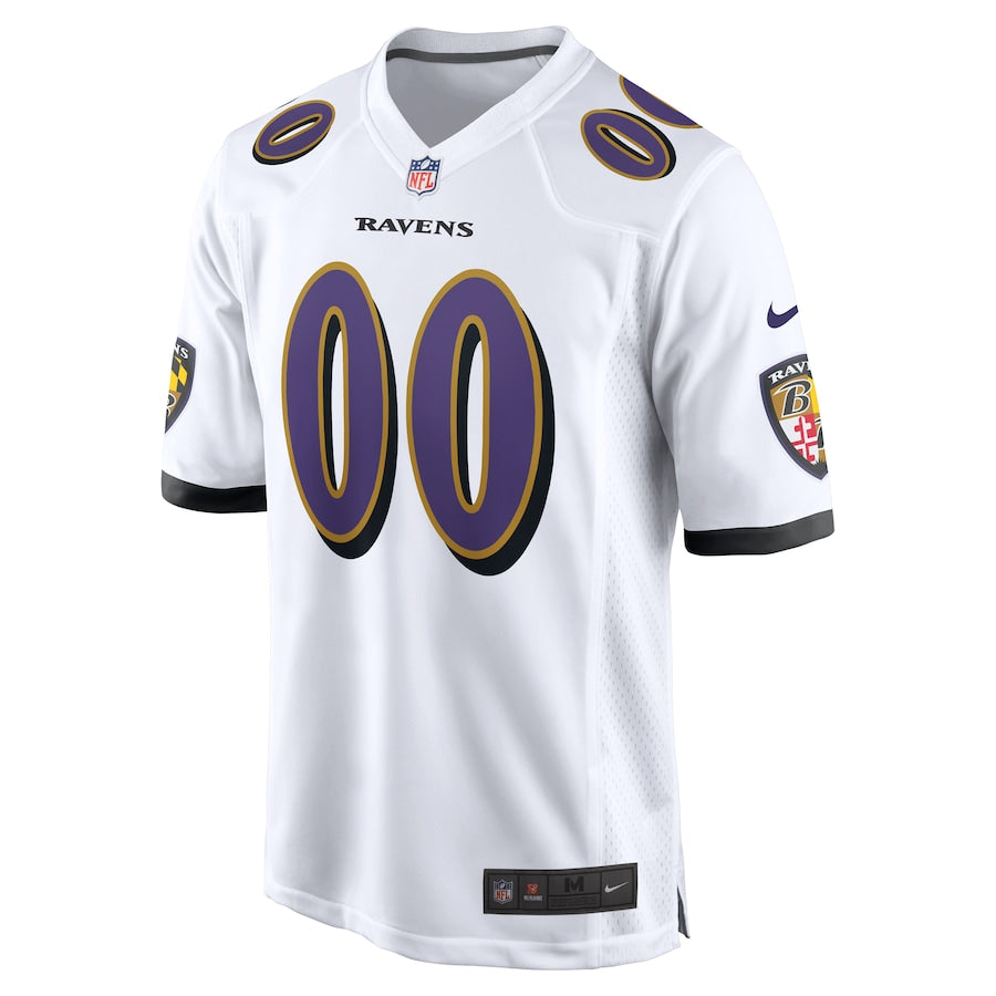 White Baltimore Ravens Custom Game Jersey - Sportcify High Quality American Football Jerseys | NFL Jerseys