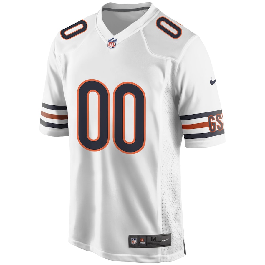 White Chicago Bears Custom Game Jersey - Sportcify High Quality American Football Jerseys | NFL Jerseys