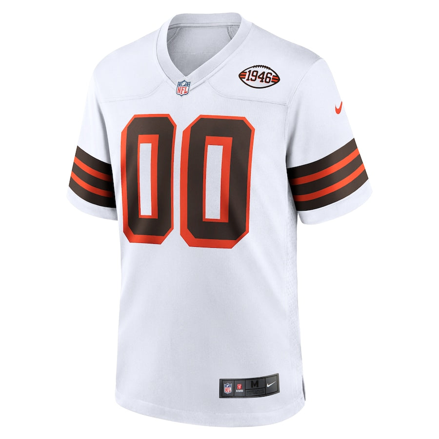 White Cleveland Browns Collection Alternate Custom Jersey - Sportcify High Quality American Football Jerseys | NFL Jerseys