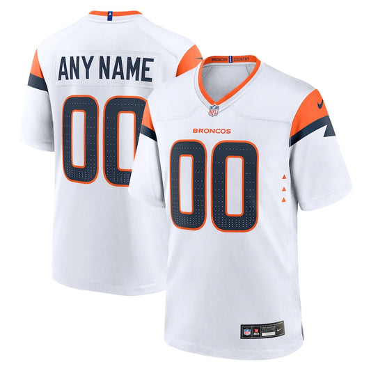 White Denver Broncos Mile High Collection Custom Game Jersey - Sportcify High Quality American Football Jerseys | NFL Jerseys