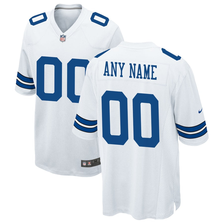 White Dallas Cowboys Custom Game Jersey - Sportcify High Quality American Football Jerseys | NFL Jerseys