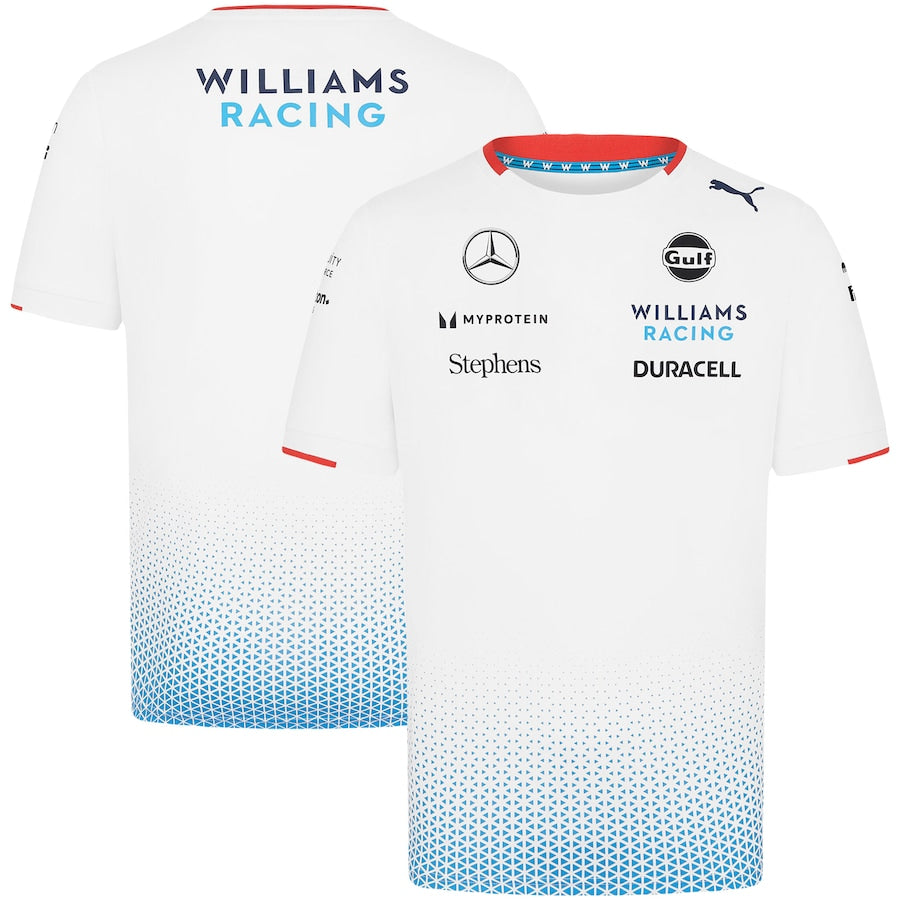 Williams Racing 2024 Team T-Shirt - White - Sportcify High Quality American Football Jerseys | NFL Jerseys