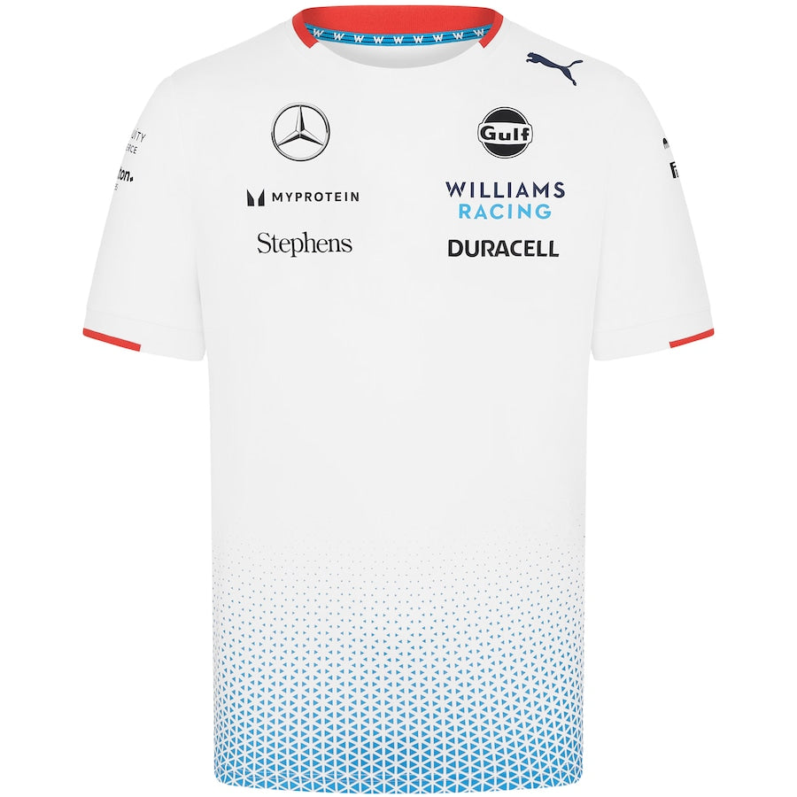 Williams Racing 2024 Team T-Shirt - White - Sportcify High Quality American Football Jerseys | NFL Jerseys