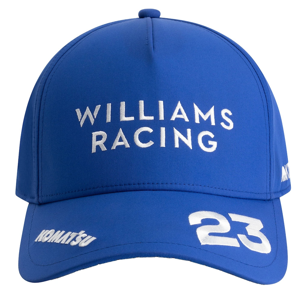 Williams Racing 2025 Team Alex Albon Driver Cap - Blue