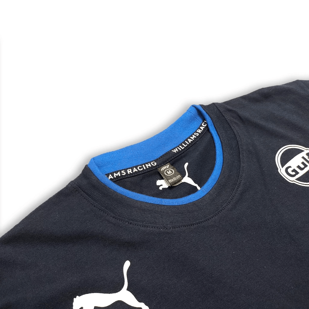 Williams Racing F1 2025 Men's Team T-Shirt - Navy (Cotton Version) | Racing Shirt | Sportcify |
