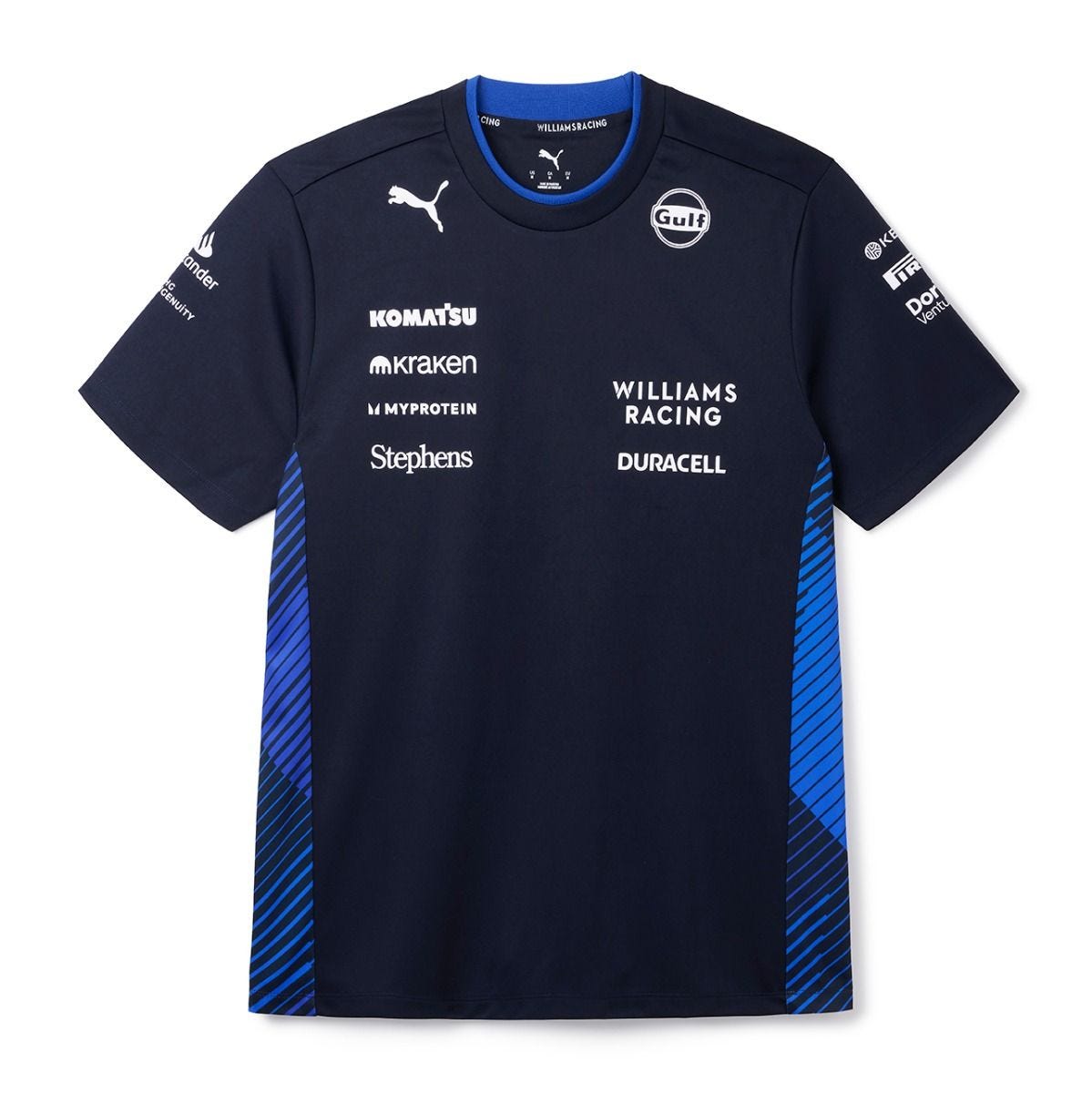 Williams Racing F1 2025 Men's Team T-Shirt - Navy