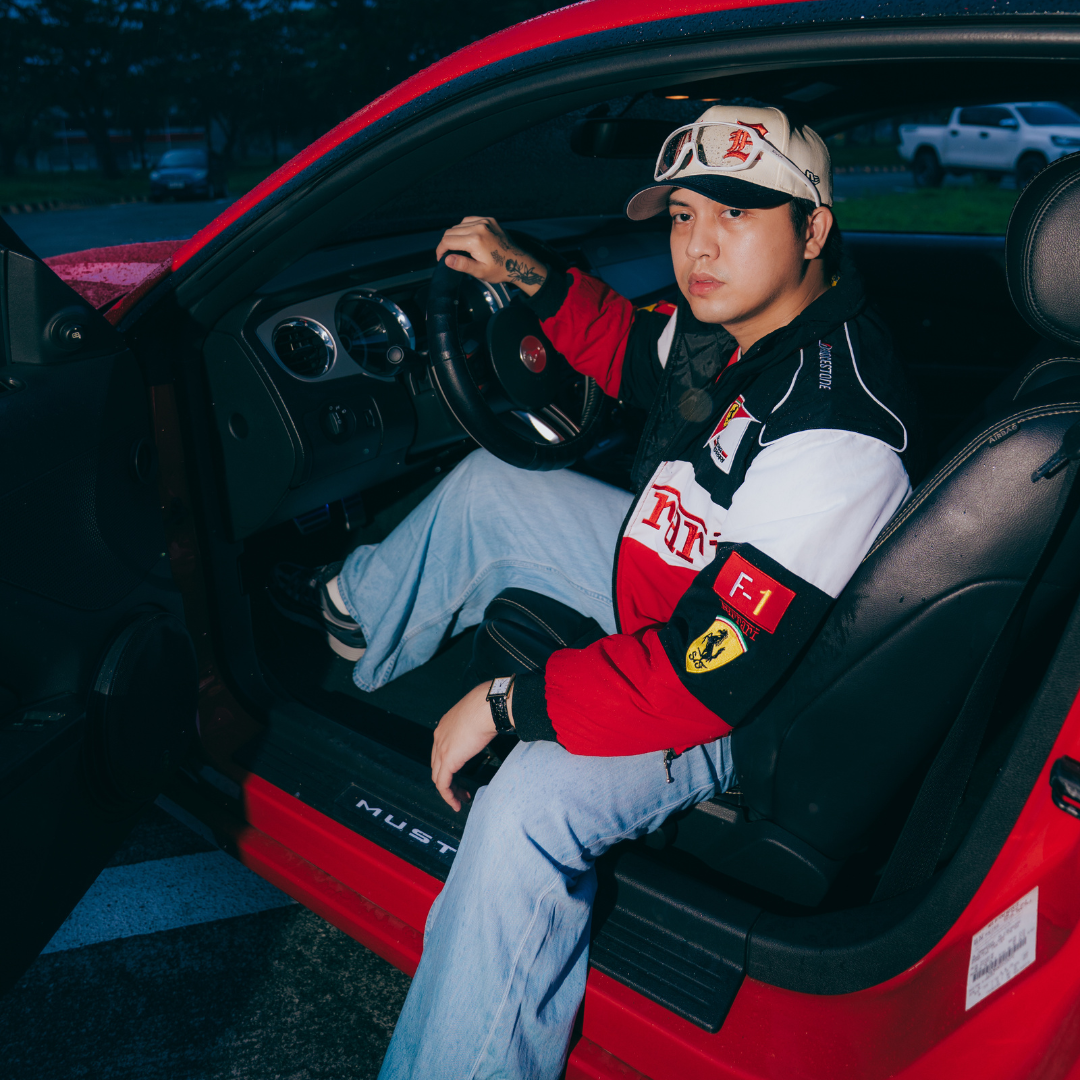 White Ferrari Vintage Racing Jacket