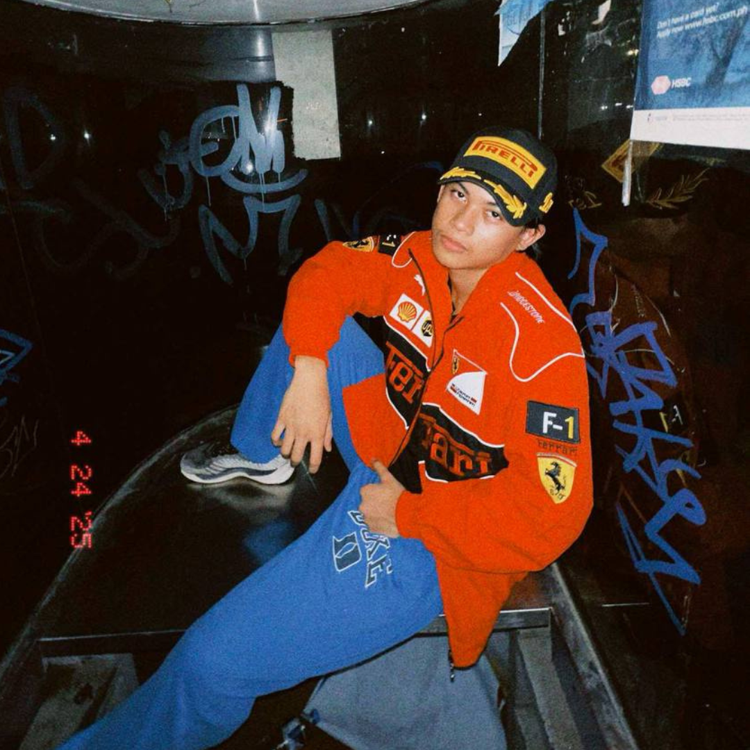 Red Ferrari Vintage Racing Jacket